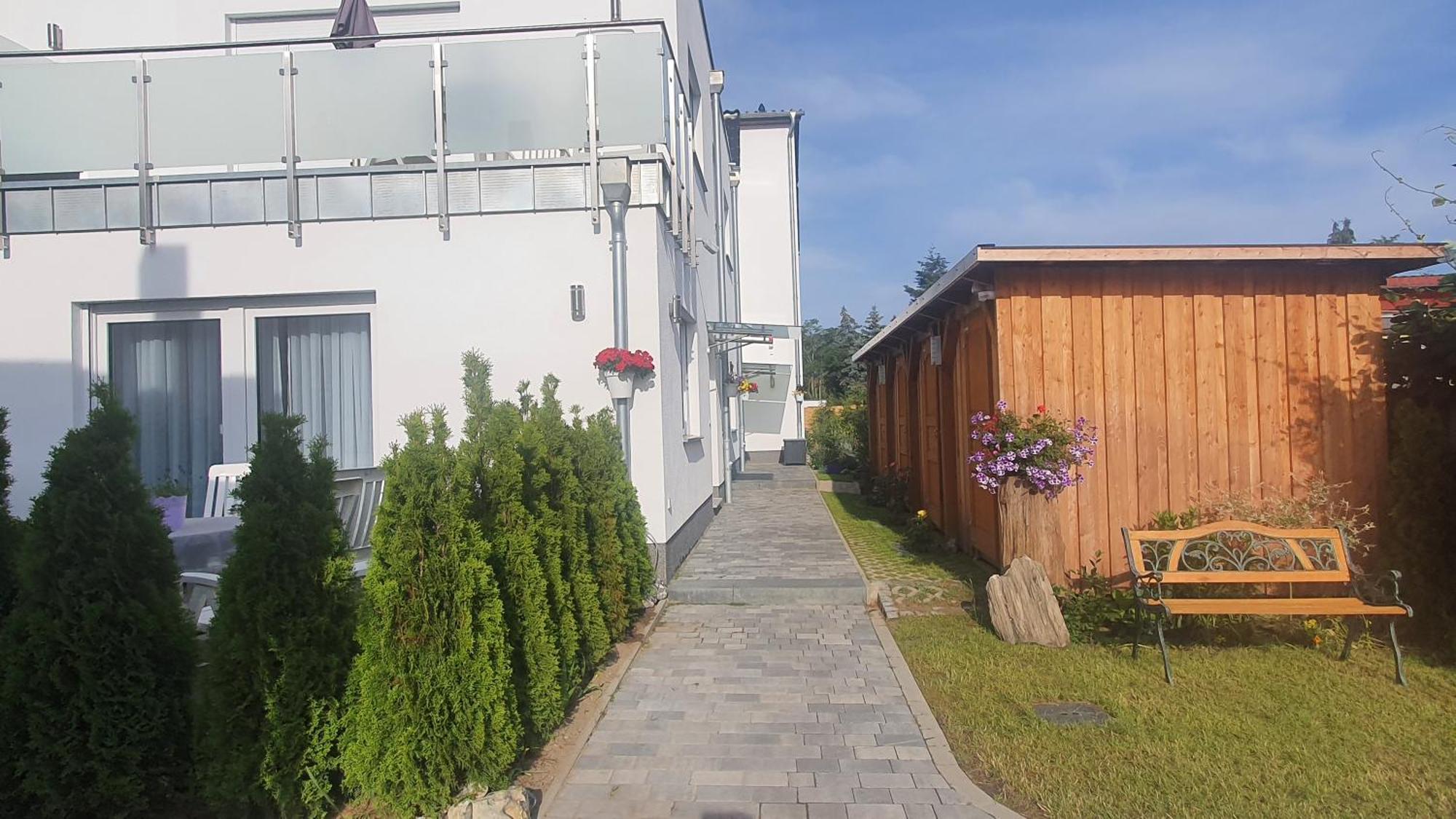 Ferienwohnungen "Godewind", Appartements Mit Balkon Oder Terrasse Zinnowitz Ngoại thất bức ảnh